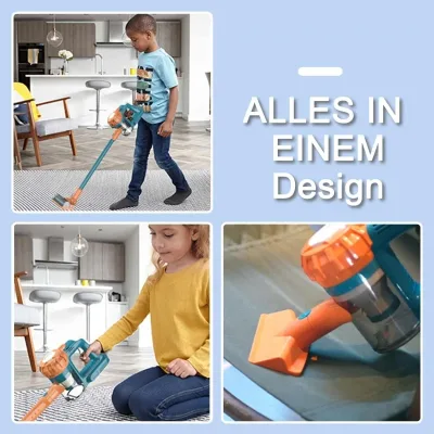 Aspirateur jouet 3 en 1 pour enfants – image 2