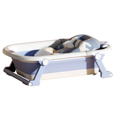 Baignoire de voyage bébé, tapis et thermomètre – image 3