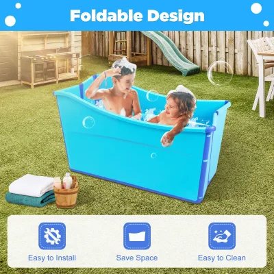 Baignoire pliable avec siège intégré – image 2