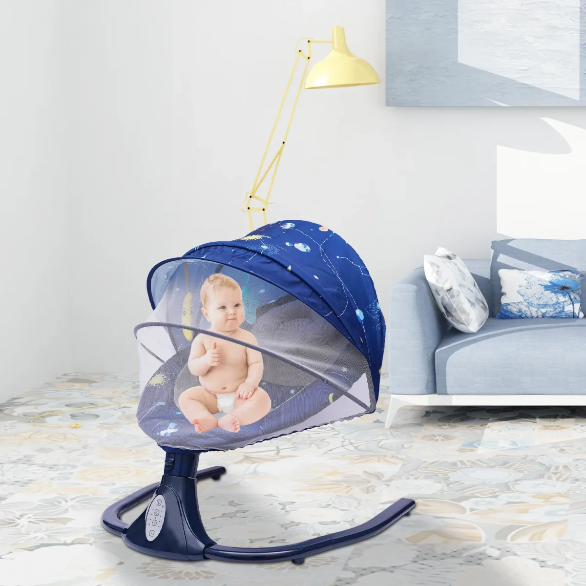 Balançoire électrique bébé avec télécommande