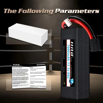 Batterie LiPo 3S 7000 mAh 11,1 V, prise XT60 – image 2