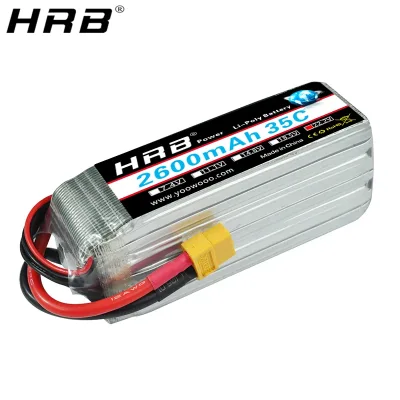 Batterie LiPo 6S 2600 mAh 22,2 V, prise XT60