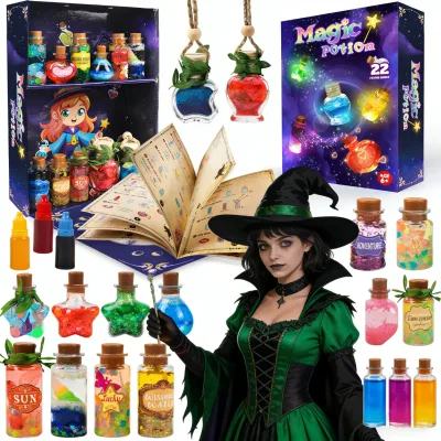 Kit de potions magiques pour enfant, 22 flacons