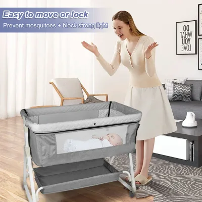 Lit berceau cododo bébé avec matelas – image 3