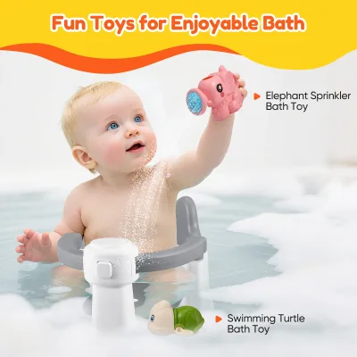 Siège de bain bébé amovible antidérapant – image 2