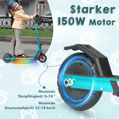 Trottinette électrique pliable enfant – image 2