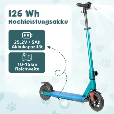 Trottinette électrique pliable enfant – image 3