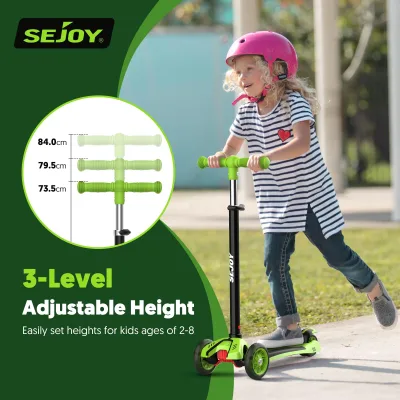 Trottinette pliable 3 roues pour enfant – image 2