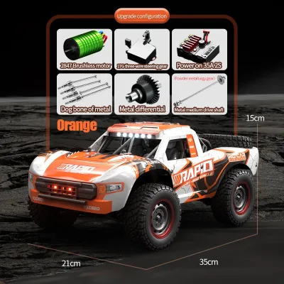 Voiture télécommandée tout-terrain 4x4 à LED – image 3